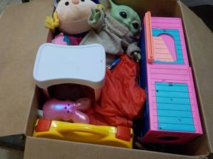 lot 172 image: Large Box of Overstock Toys...