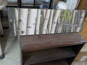 lot 176 image: 11 x 36 Wood Sign...