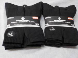 lot 229 image: 12 pair Wear Proof Black Athletic S...