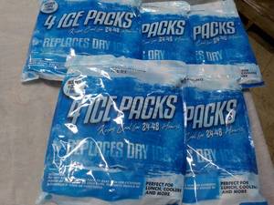 lot 249 image: 5 Everlasting Ice RX 4 Ice Pack Pkg...
