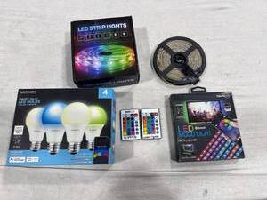 lot 0917 image: Smart LED Lights & Bulbs Lot