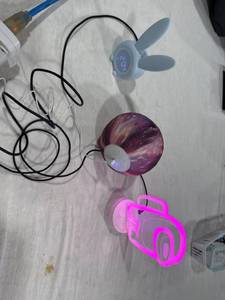 lot 0919 image: Novelty Electronic Light & Clock Lot