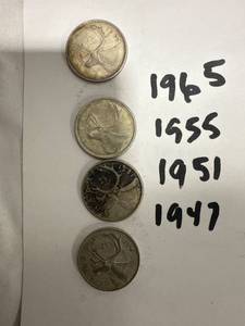 lot 0941 image: Canadian 25-Cent Coin Lot