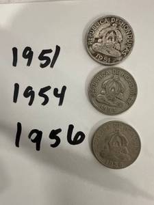 lot 0947 image: Honduran 10 Centavos Coin Set