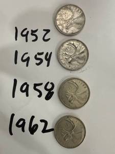 lot 0948 image: Canadian 25-Cent Coin Lot