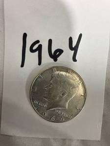 lot 0954 image: 1964 Kennedy Half Dollar
