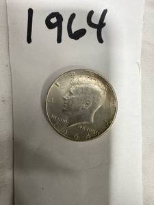 lot 0956 image: 1964 Kennedy Half Dollar