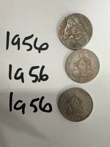 lot 0959 image: 1956 Honduras 10 Centavo Coins