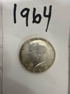 lot 0963 image: 1964 Kennedy Half Dollar