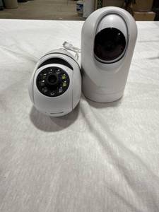 lot 0973 image: Lot of 2 Indoor Security Cameras