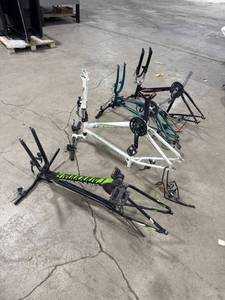 lot 0994 image: Bicycle Frames and Wheels Lot