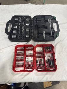 lot 1001 image: Masterforce & Milwaukee Tool Sets