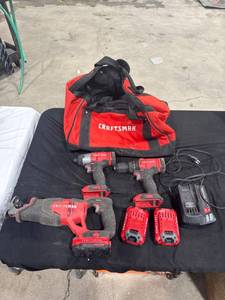 lot 1003 image: Craftsman V20 Power Tool Set