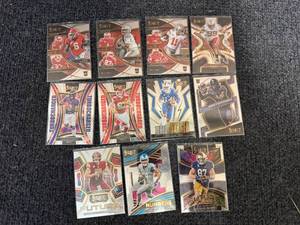 lot 2 image: 11 Current Nfl Football Cards