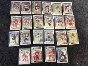 lot 18 image: Large Lot Of Optic Donruss Rookies Nfl Cards