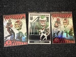 lot 44 image: 3 Nfl Fooball Cards