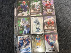 lot 54 image: Page Of 18 Nfl Football Cards