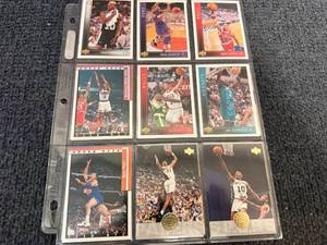 lot 58 image: Page Of 18 Nba Basketball Cards