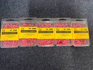 lot 82 image: 5 X 100Ct Packs Of Solderless Terminals