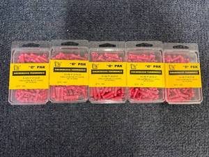 lot 83 image: 5 X 100Ct Packs Of Solderless Terminals