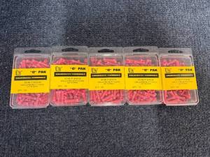 lot 84 image: 5 X 100Ct Packs Of Solderless Terminals