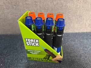 lot 90 image: Pack Of 8 TorchBottle Opener Sticks