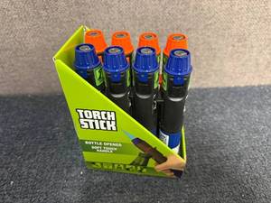 lot 91 image: Pack Of 8 TorchBottle Opener Sticks