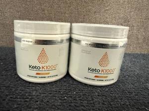 lot 94 image: 2 Packs Of Keto K1000 Hydration Powder - Orange