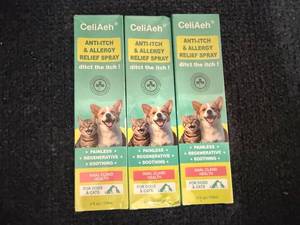 lot 99 image: 3 Packs Of Anti-ItchAllergy Relief Pet Spray
