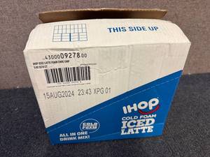 lot 155 image: 6Ct Of Ihop Iced Latte Drink Mix