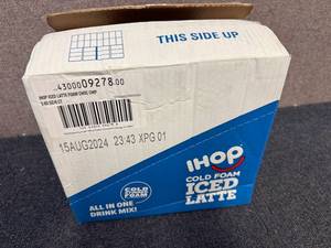 lot 156 image: 6Ct Of Ihop Iced Latte Drink Mix