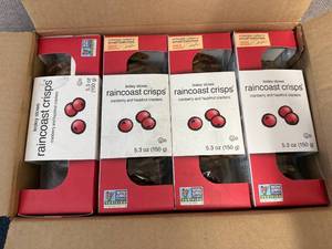 lot 125 image: Box Of Lesley Stowe Raincoast Crisps