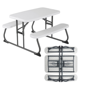 lot 104 image: Lifetime Childrens Polyethylene Picnic Table