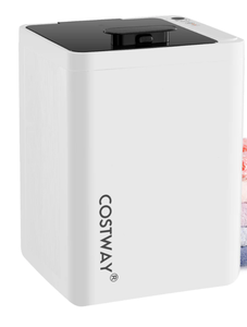 lot 457 image: Costway 20L Large Towel Warmer Bucket with Timer and Overheat Protection-White