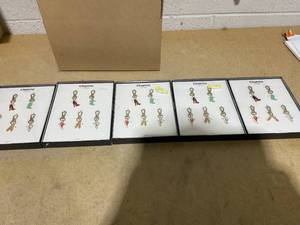 lot 369 image: LOT OF 5 Cell Phone Charms 5 Pack Shoe Charms