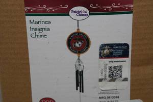 lot 124 image: United States Marine Wind Chime