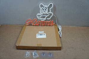 Hamm's Beer Bear Lighted Bar Sign