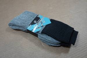 lot 137 image: Wear ProofMens Cushioned Crew Socks - 2 Pairs - 10-13