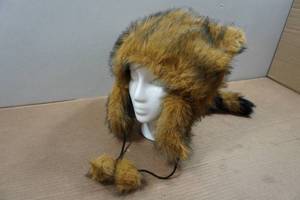 lot 140 image: Tail and Ear Faux Fur Adult Hat