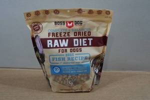 lot 160 image: Boss Dog Raw Diet Dog Treats - Fish Recipe
