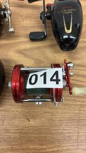 lot 14 image: Collection of 6 Fishing Reels including Penn, Shakespeare, and Abu Garcia