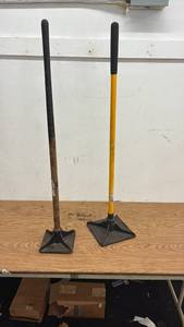 lot 67 image: Pair of Steel Handle Tamper Tools