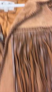 lot 77 image: Scully Size 50L Suede Fringe Western Jacket