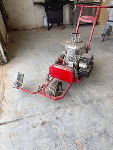 lot -27 image: Pioneer Gas-Powered Line Painter  Striping Machine
