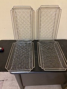 lot -33 image: set of 4 wired baking sheets
