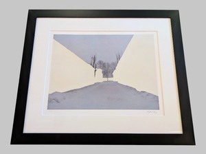 lot 29 image: ML - Miroslaw Balka Crossroad in A Signed Lithograph Framed