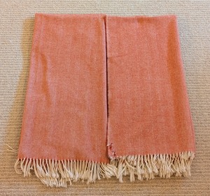 lot 35A image: LL - Pair of Lands Downunder Italian Herringbone Throw Blankets