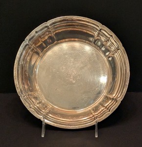 lot 39 image: ML - Vintage Duchin Sterling Silver Bowl 8.5 Inch Monogrammed