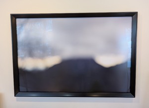 lot 98 image: ML - Large Framed Jacob Bond Hessler Blurred Photograph