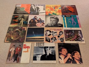 lot 115 image: LL - Collection of 16 Vintage Vinyl Records Classic Rock Pop Jazz Soul